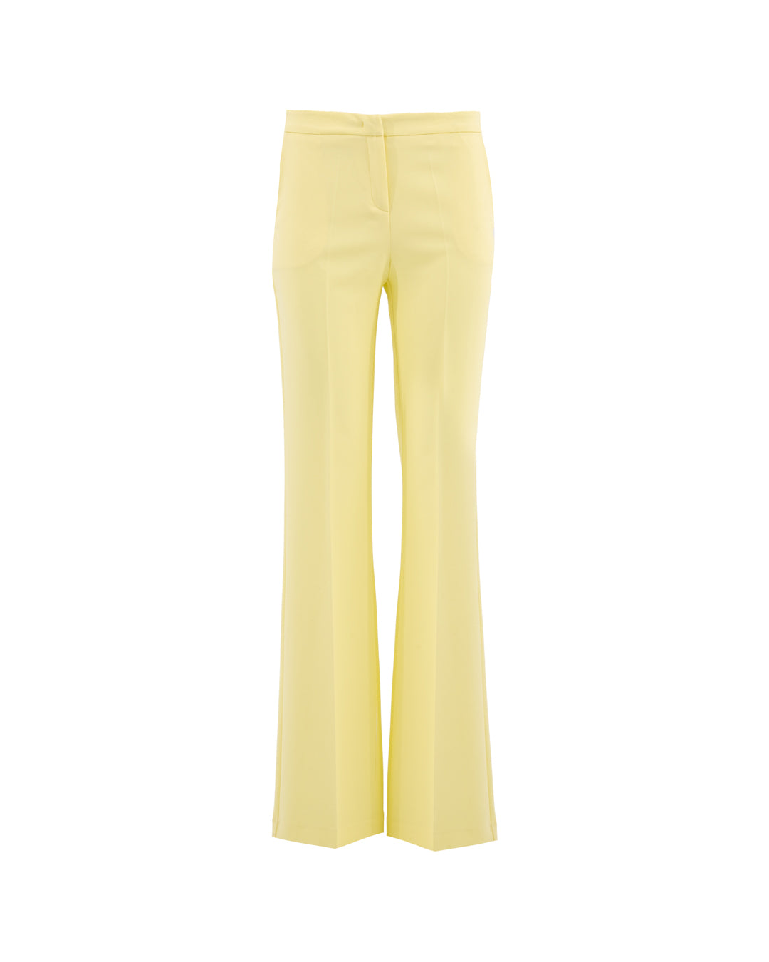 Wide-leg trousers in technical fabric