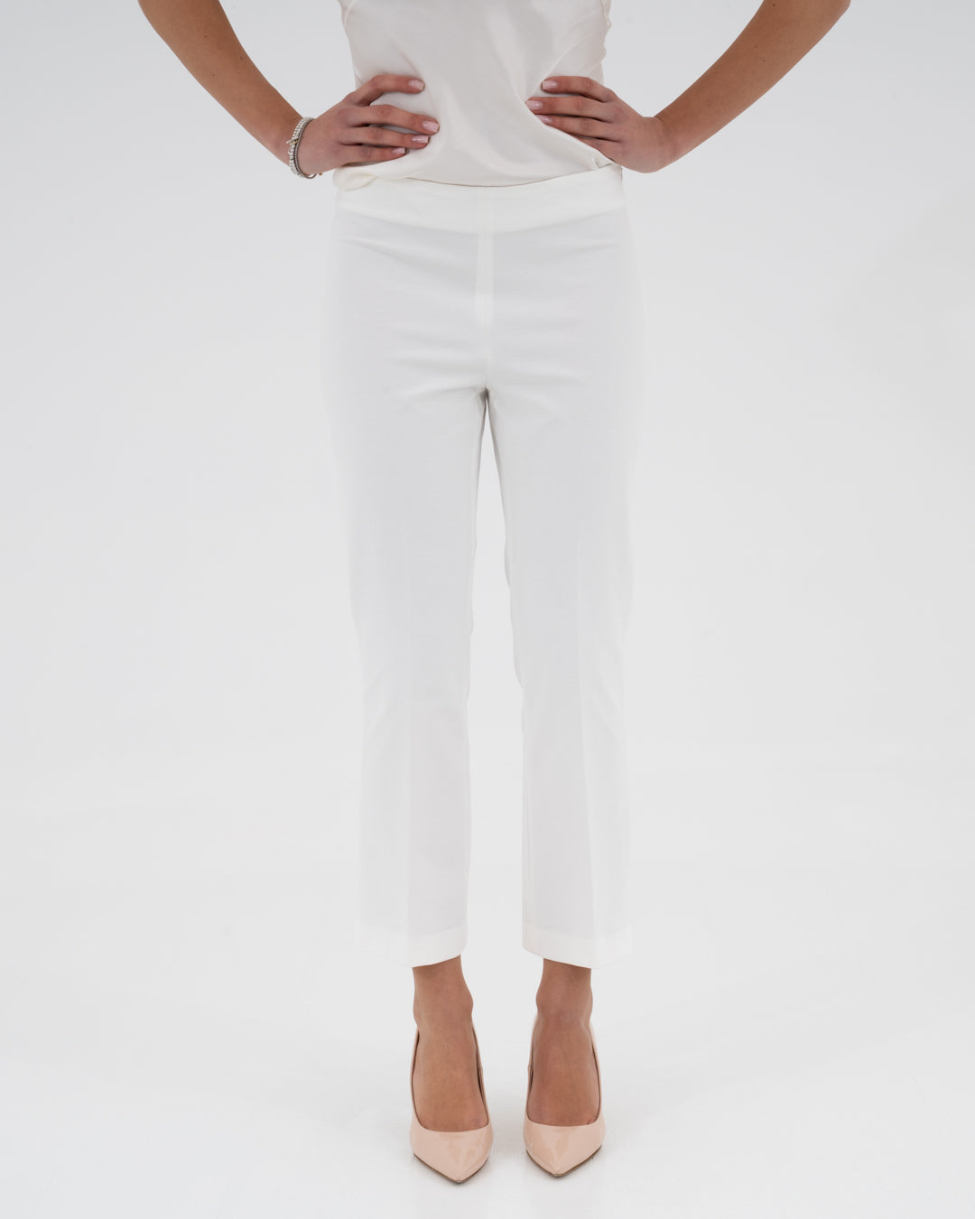 Punto milano small flared trousers