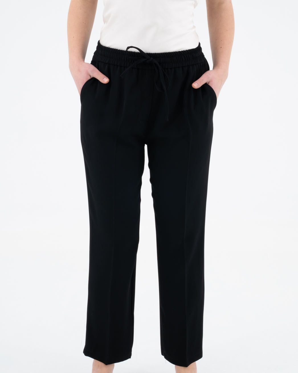 Pants with drawstring