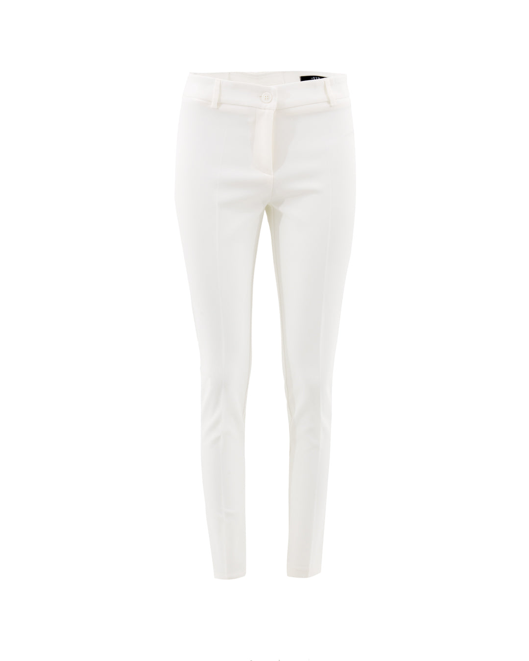 Slim fit trousers in technical fabric