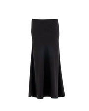Satin fabric skirt