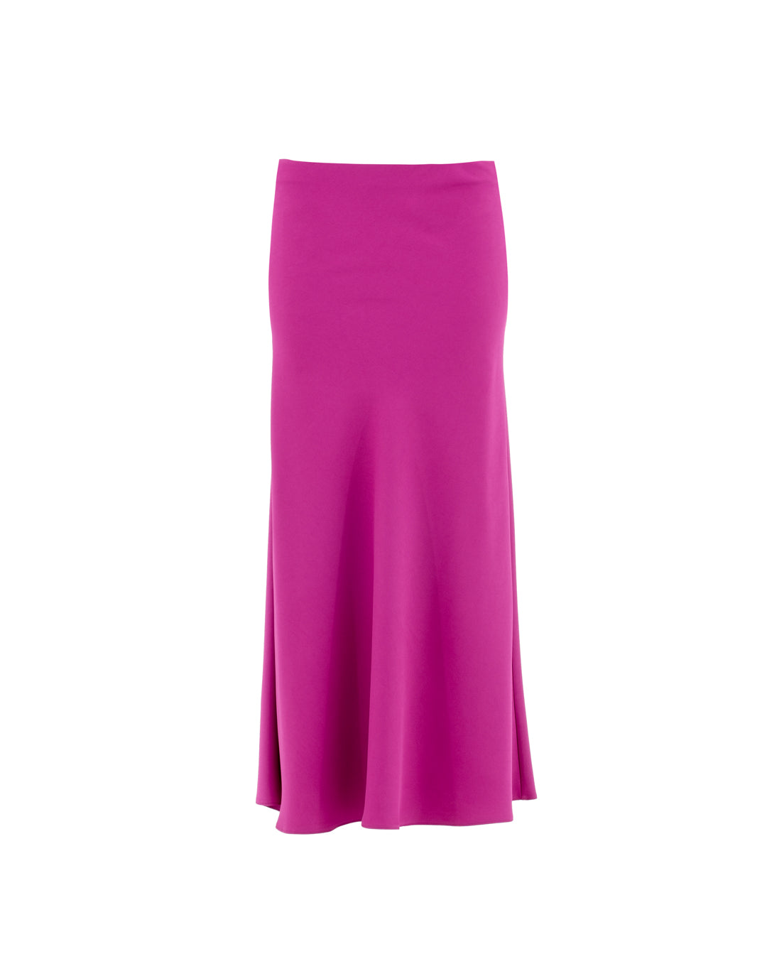 Satin fabric skirt