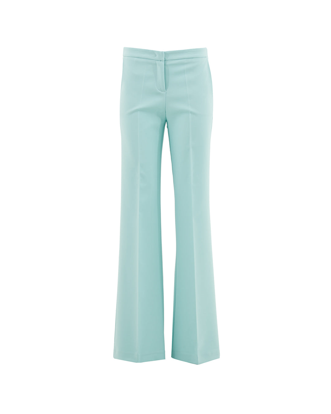 Wide-leg trousers in technical fabric