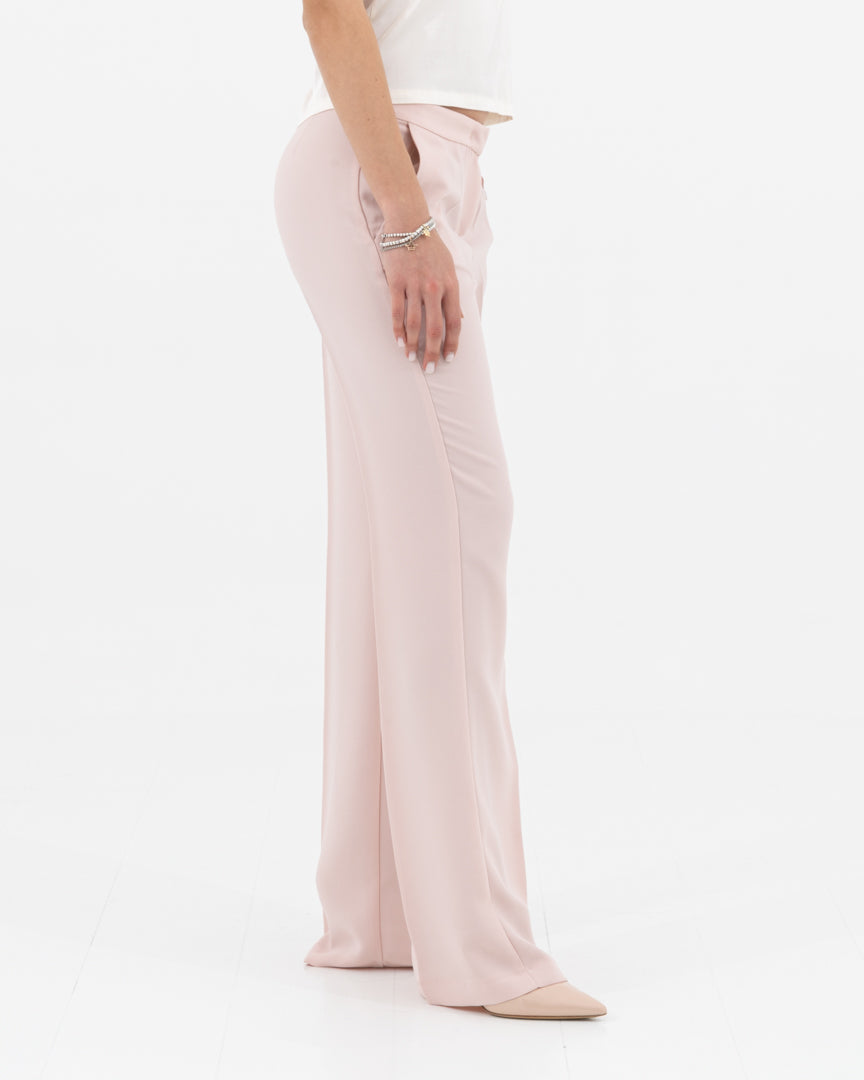 Palazzo trousers in enversatin