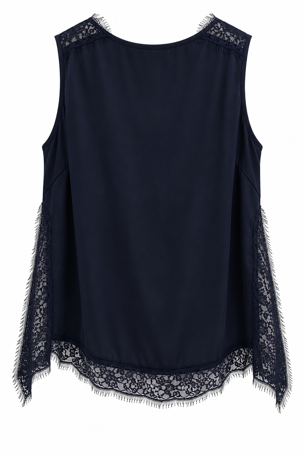Canotta con pizzo