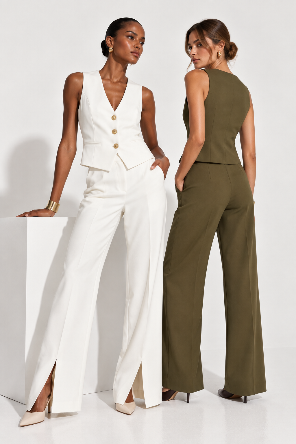 Pantalone con spacchetti