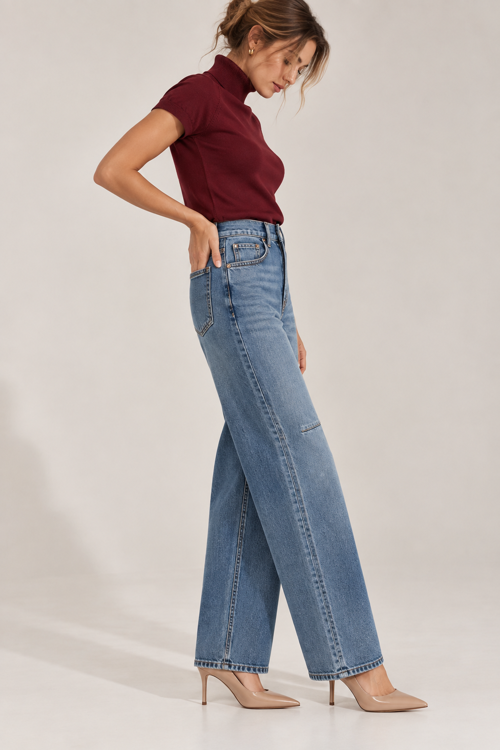 Jeans linea dritta