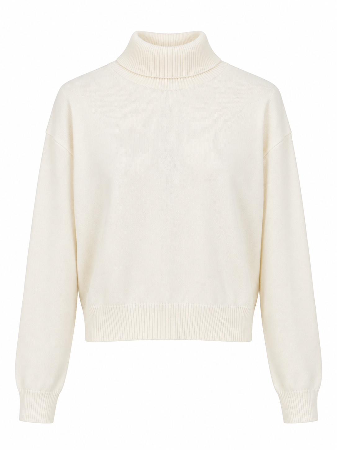 Maglia corta collo alto