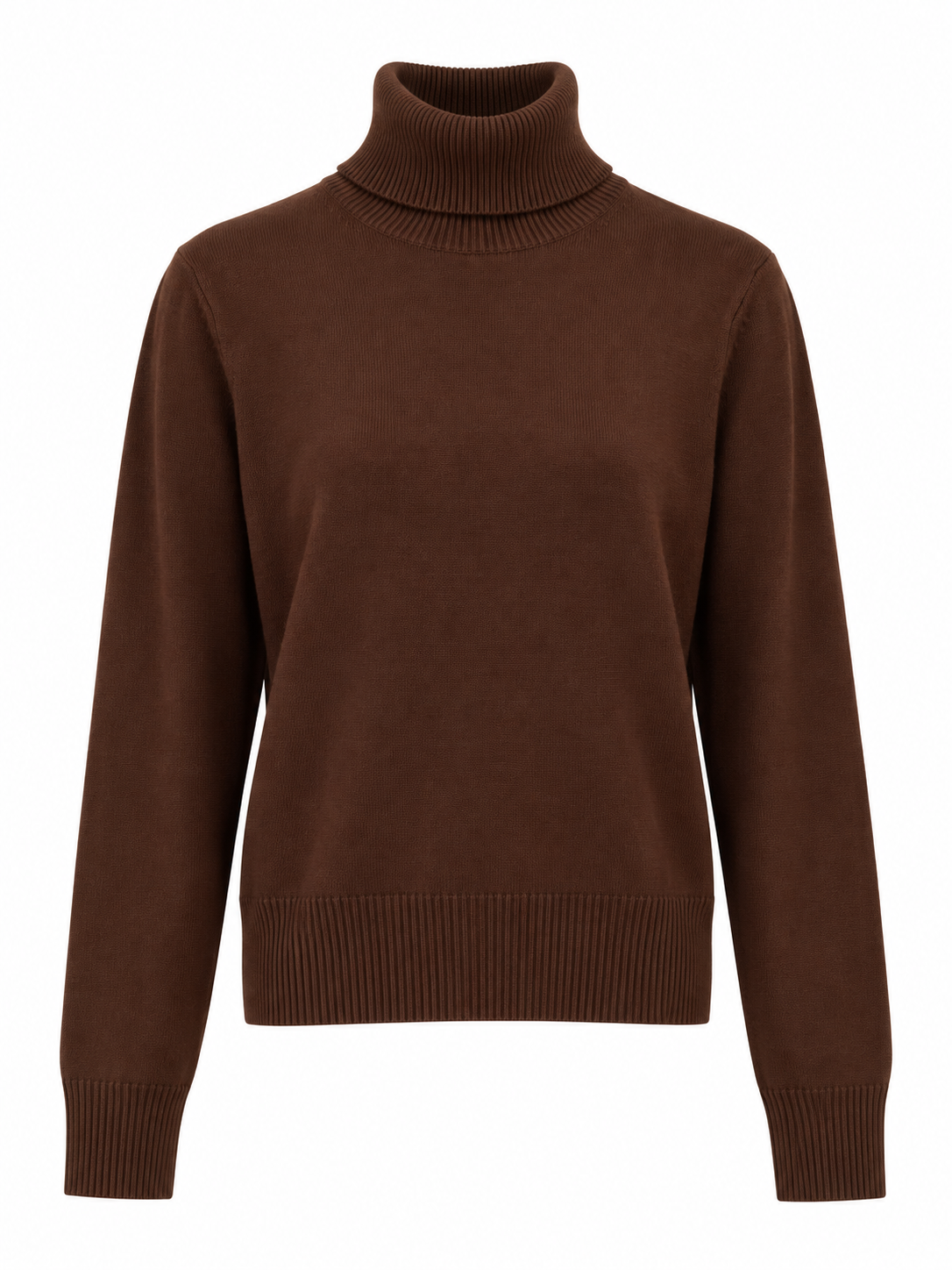 Maglia basic collo alto