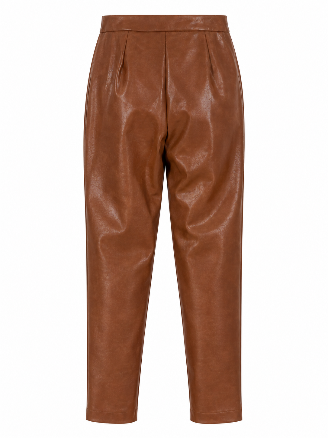 Pantaloni slim pelle