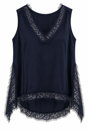 Canotta con pizzo