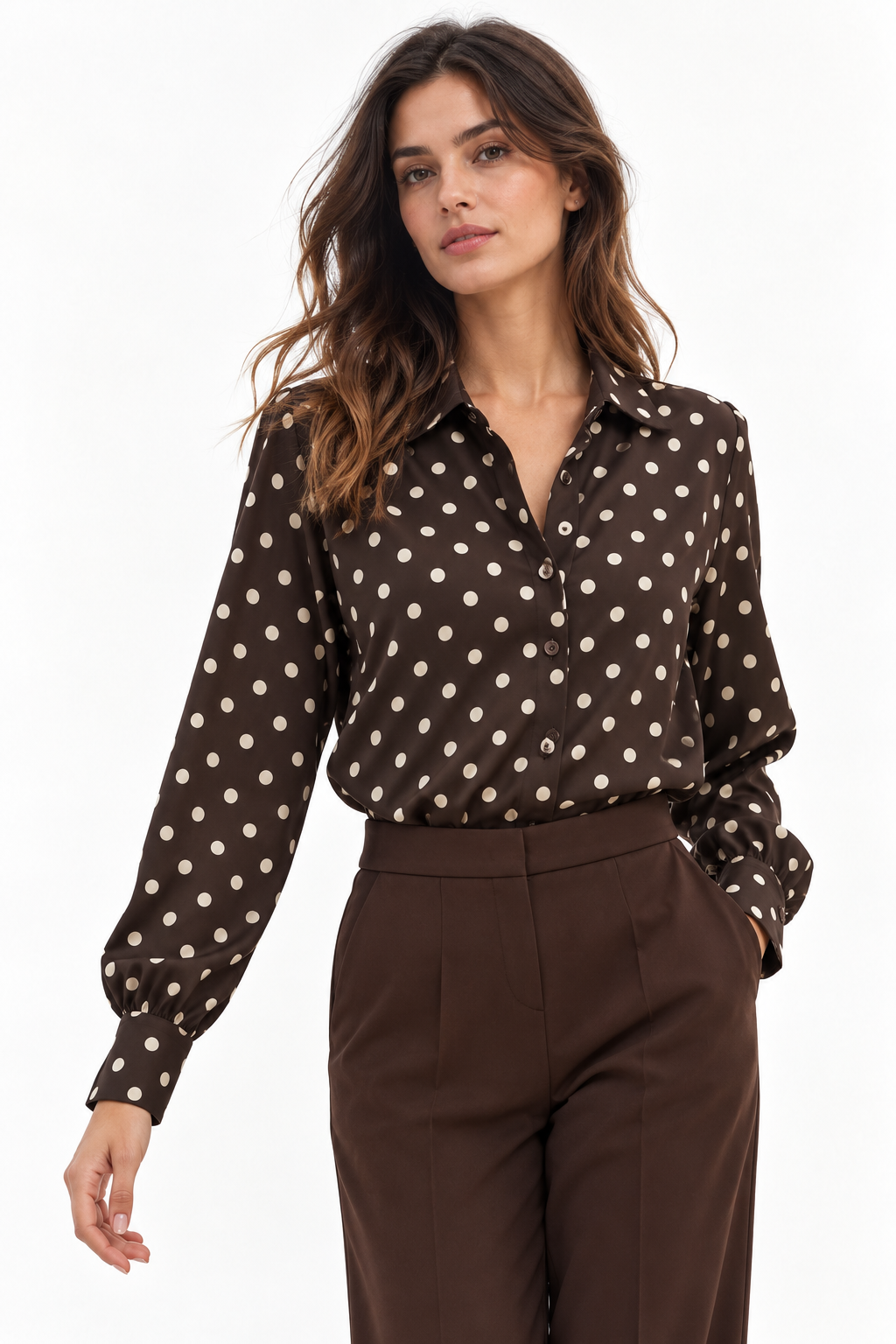 Camicia slim pois moro