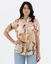 Floral patterned shirt