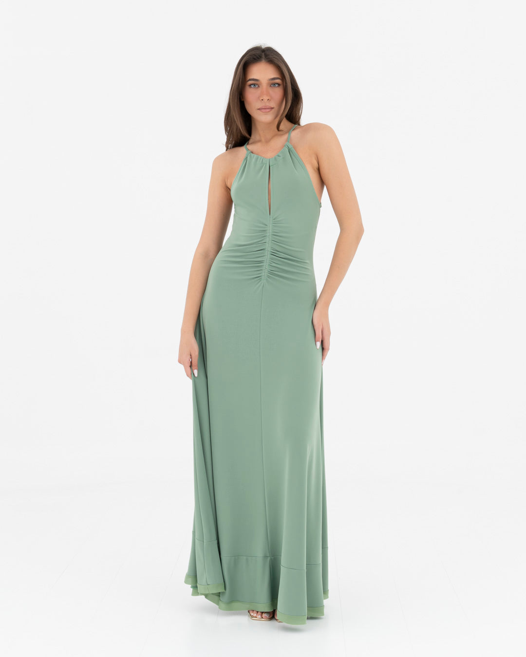 Draped dress