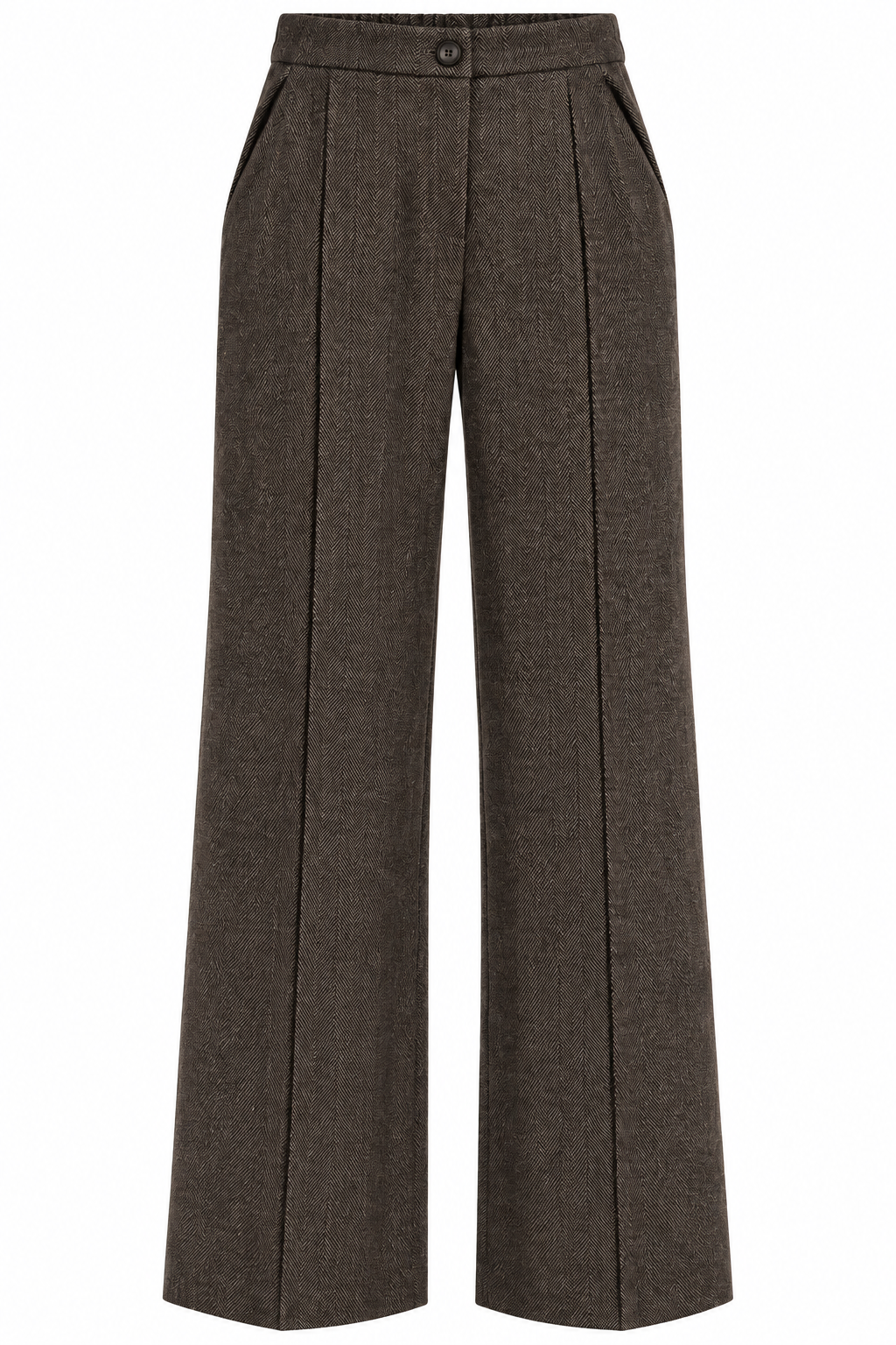 Pantalone gamba larga con elastico