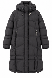 Piumino con zip