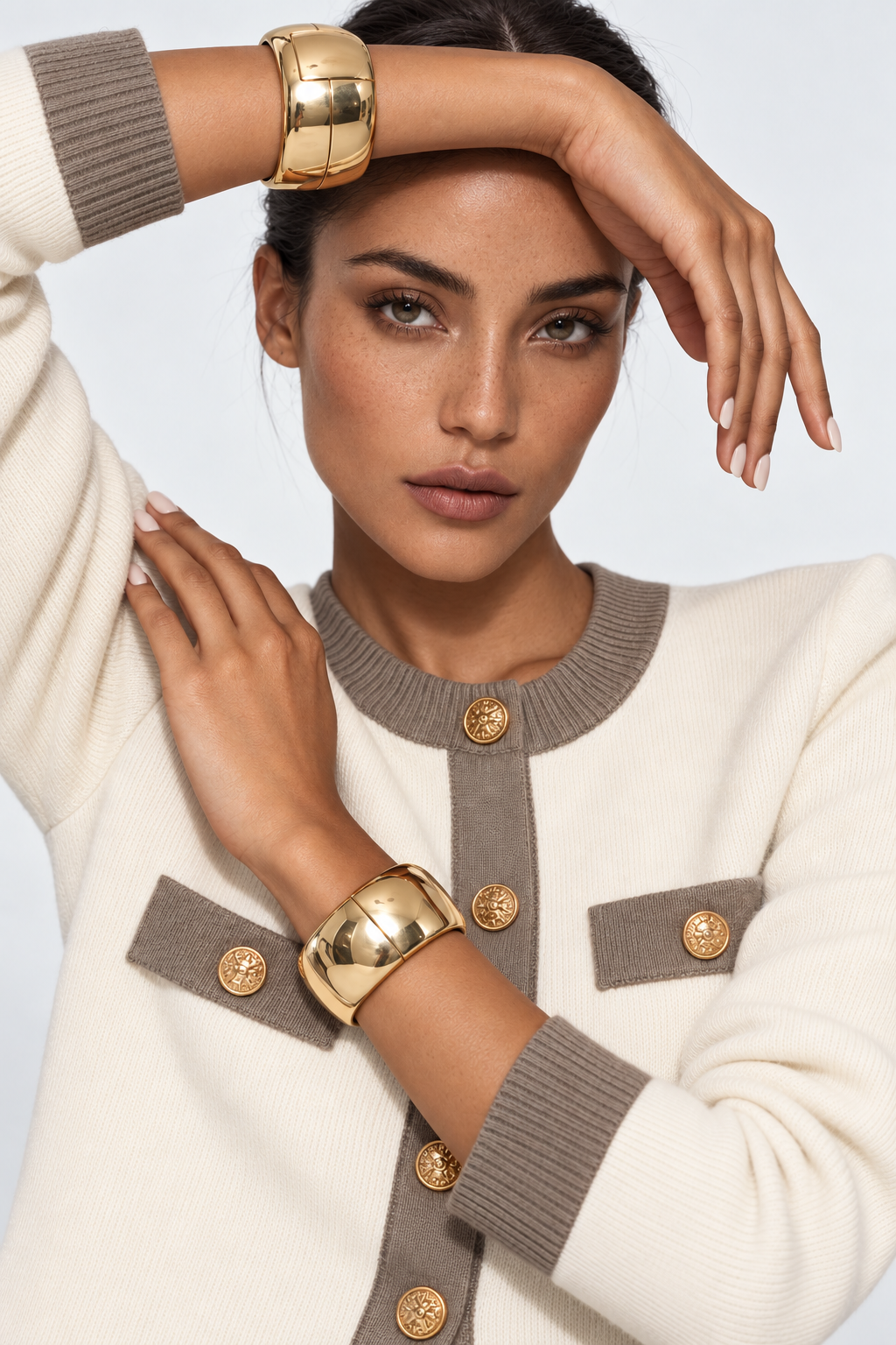 Bracciale ovale liscio