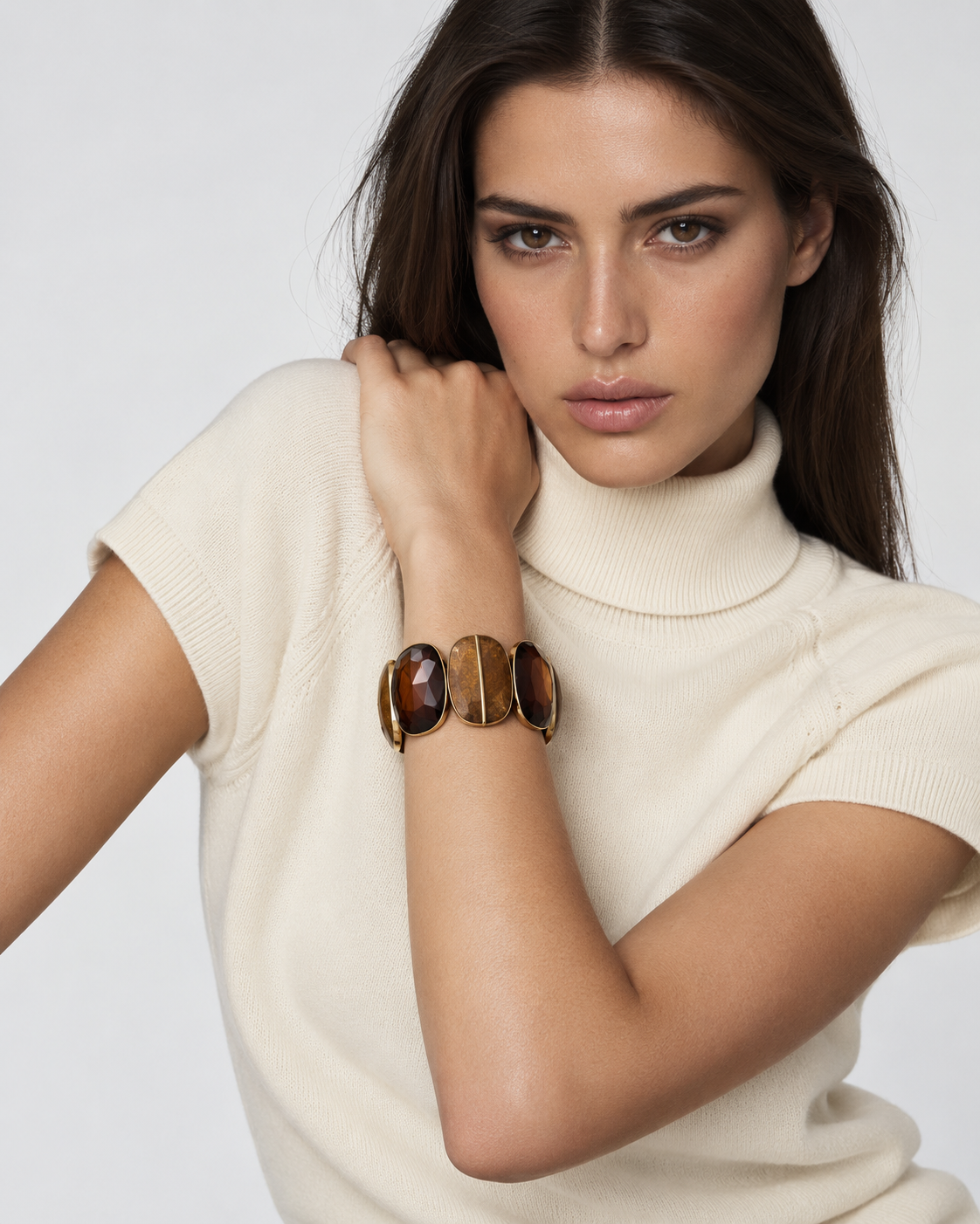Bracciale pietra tonda